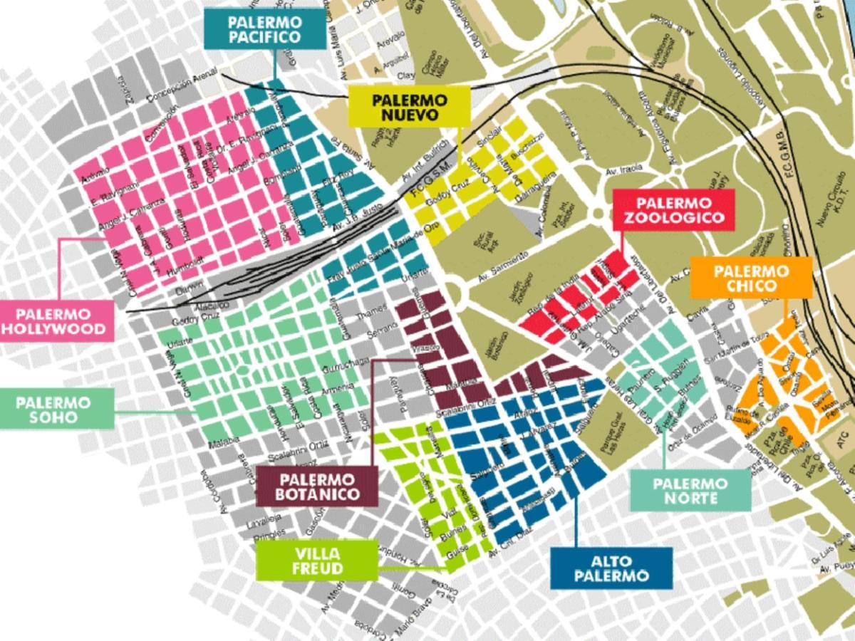 Exclusivo Estudio A Metros De La Rural Y La Embajada Buenos Aires Kültér fotó